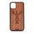 Lacrosse (LAX) Sticks Design Wood Case For iPhone 11 Pro Max by GR8CASE