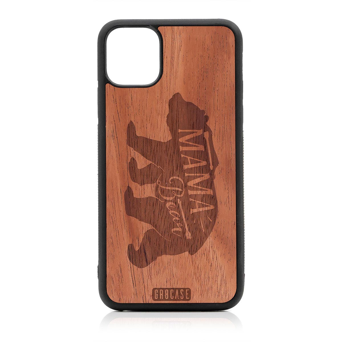 Mama Bear Design Wood Case For iPhone 11 Pro Max by GR8CASE