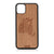 Zebra Design Wood Case For iPhone 11 Pro Max