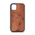 Horse Tattoo Design Wood Case For iPhone 11 by GR8CASE