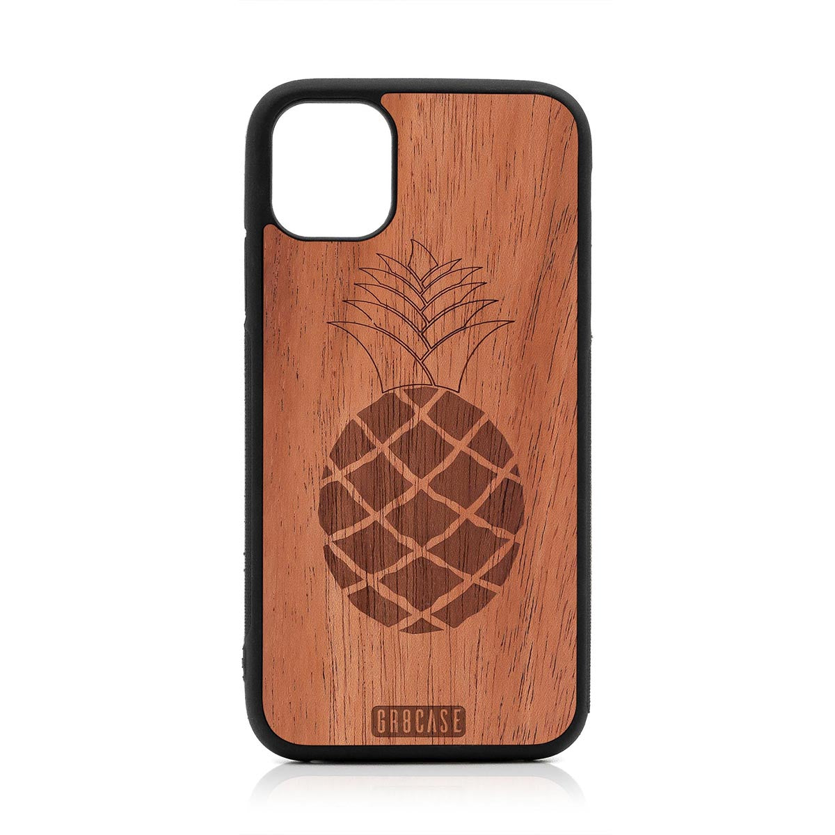 Pineapple Design Wood Case For iPhone 11 by GR8CASE