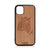 Zebra Design Wood Case For iPhone 11
