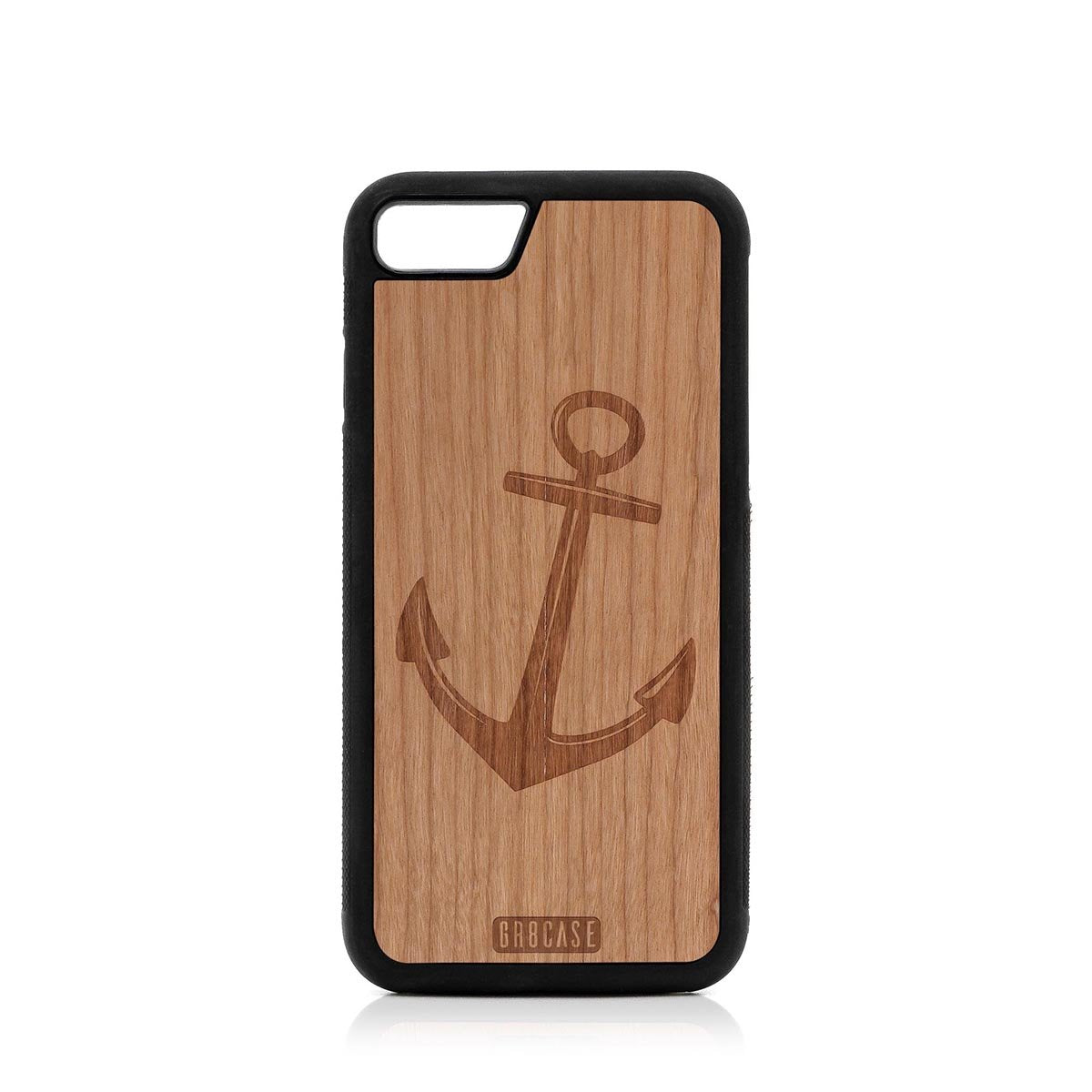 Anchor Design Wood Case For iPhone SE 2020 by GR8CASE