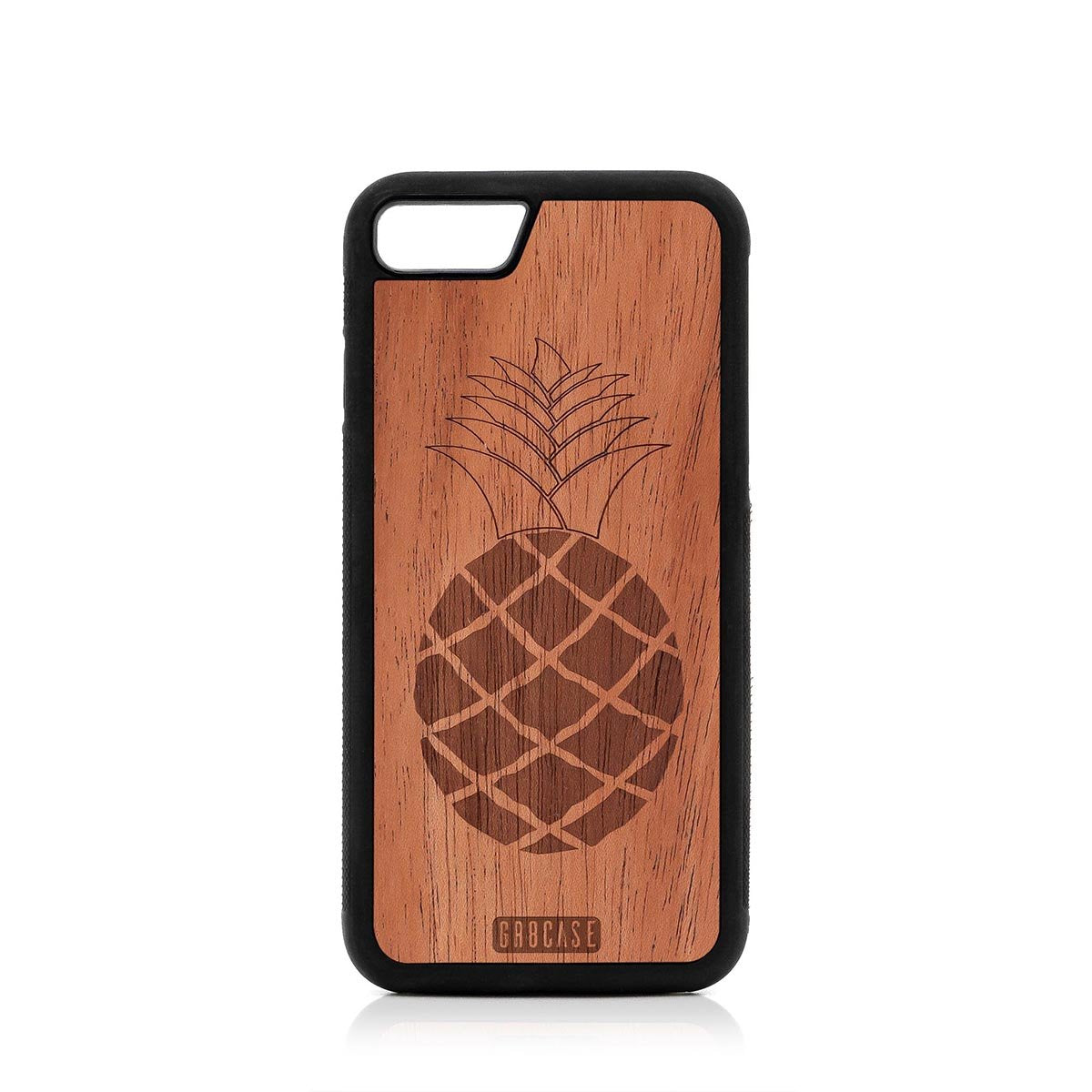 Pineapple Design Wood Case For iPhone SE 2020 by GR8CASE