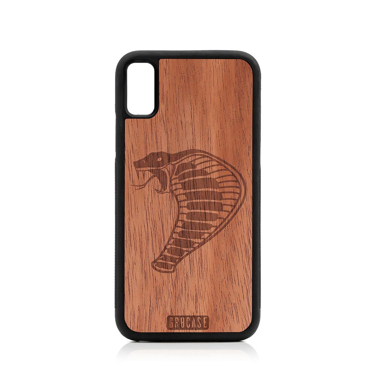 Cobra Design Wood Case For iPhone XS Max by GR8CASE