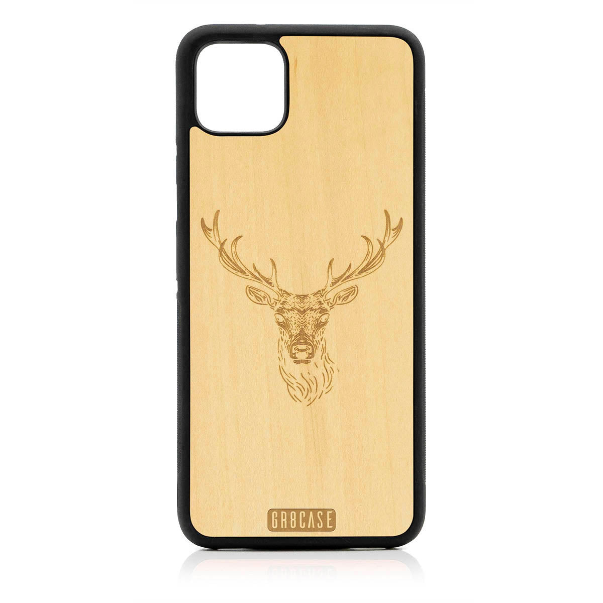 Elk Buck Design Wood Case For Google Pixel 4 XL by GR8CASE