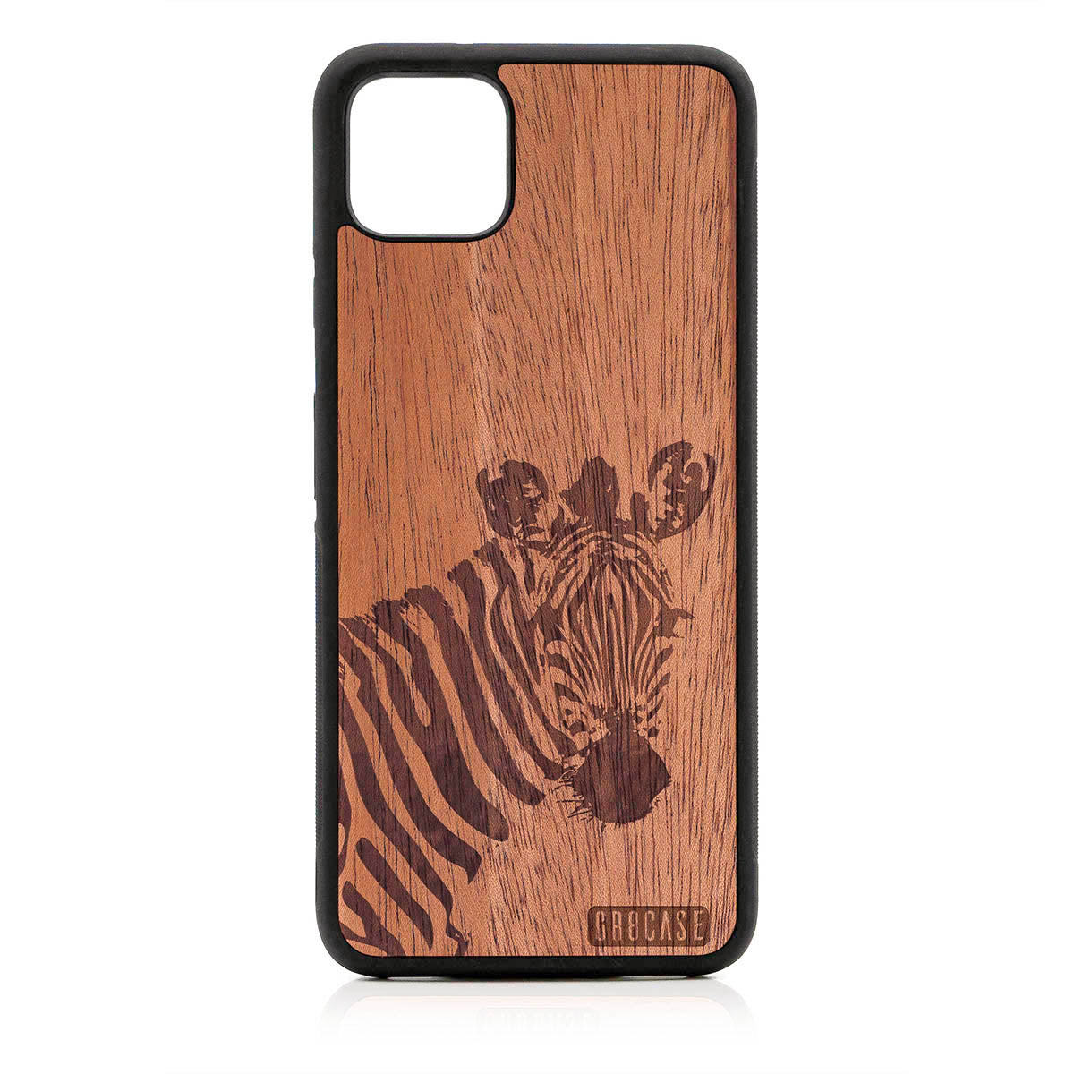 Lookout Zebra Design Wood Case For Google Pixel 4XL