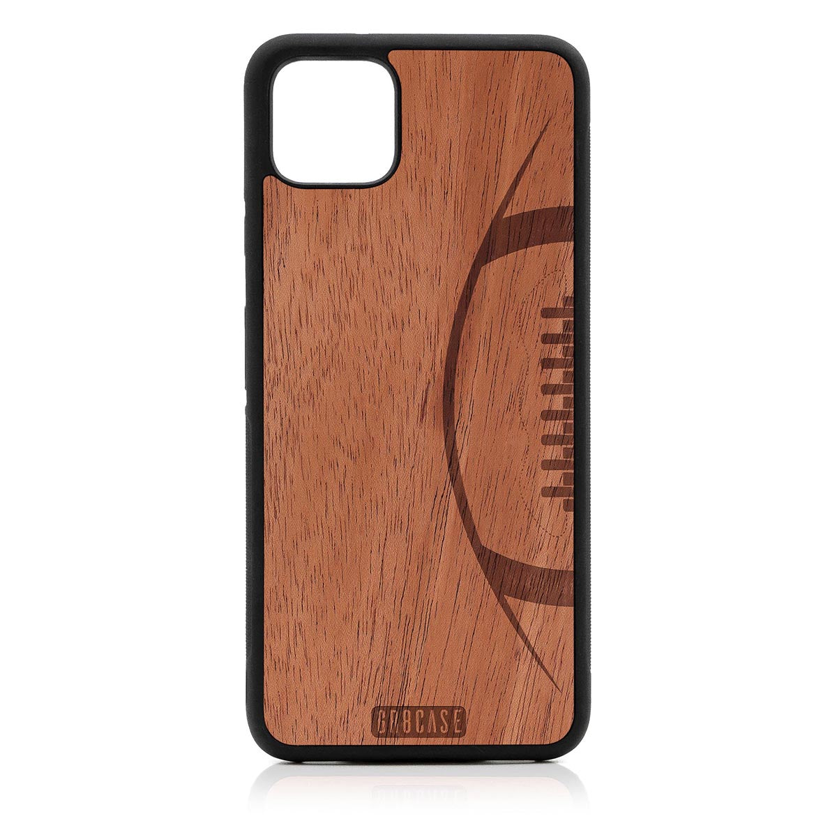 Football Design Wood Case For Google Pixel 4 XL by GR8CASE
