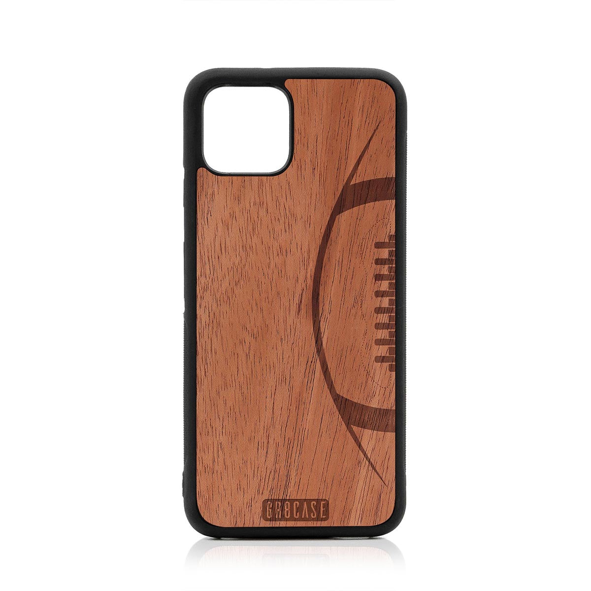 Football Design Wood Case For Google Pixel 4 by GR8CASE